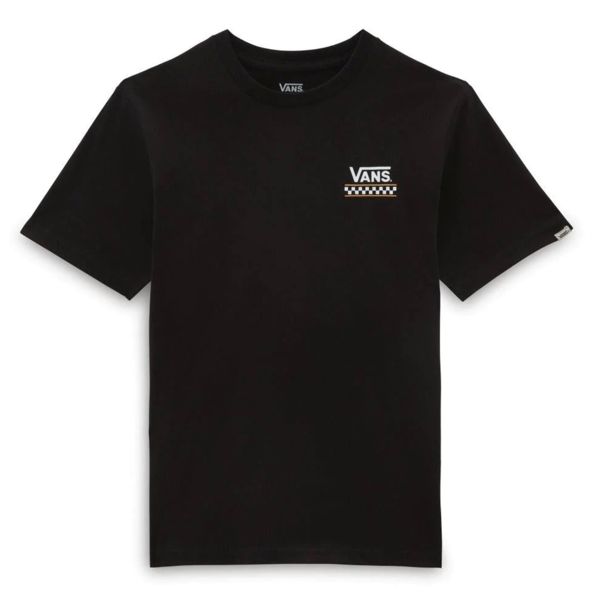 Vans Youth Stackton T-Shirt Vn0a7y4gblk1 Clothing 11-12YRS / Black,13-14YRS / Black,15-16YRS / Black