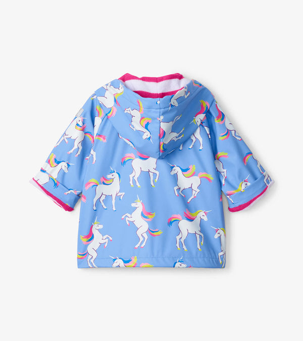 Hatley Unicorn Dance Infant Raincoat S23mui1317 Clothing 9-12M / Lavender,12-18M / Lavender,18-24M / Lavender