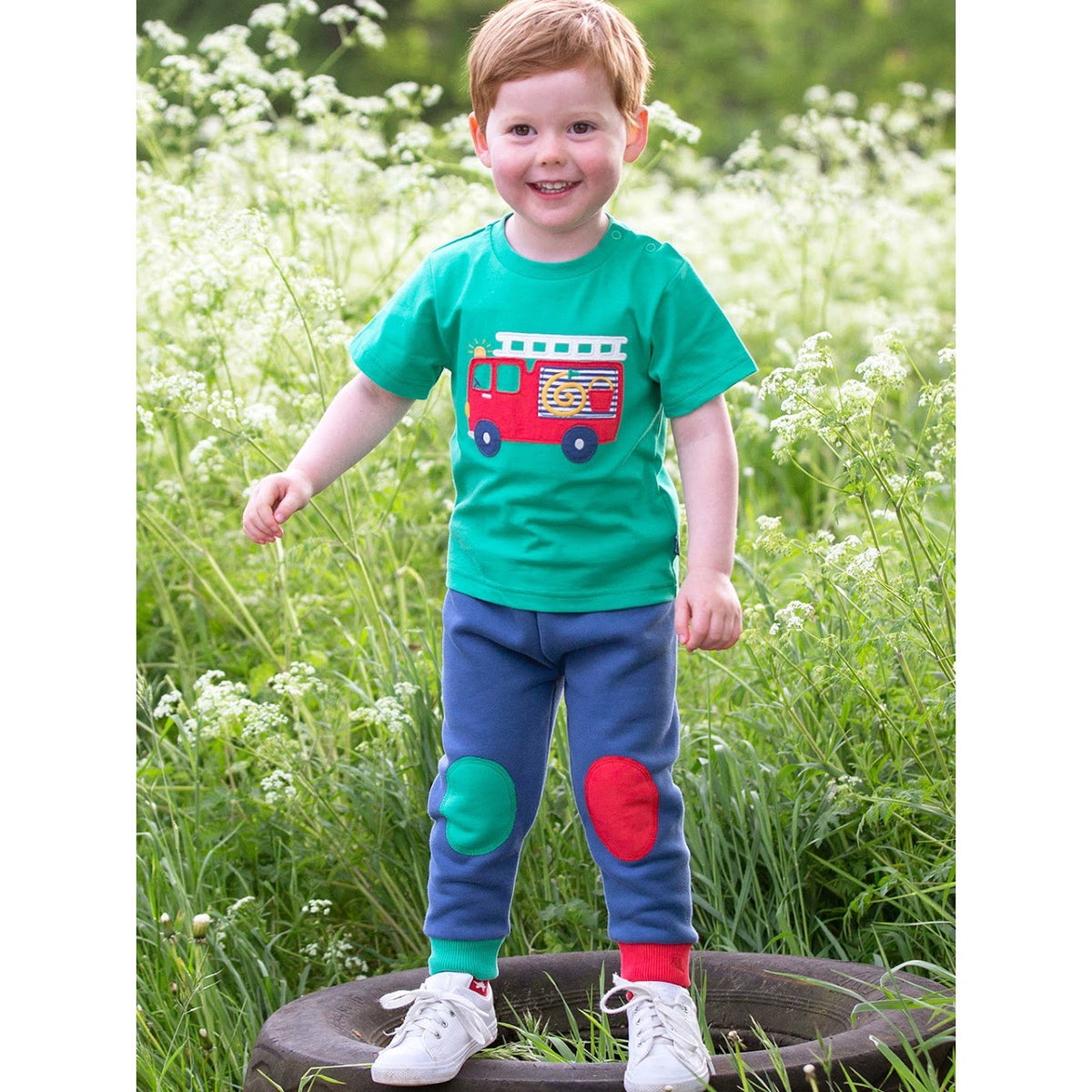 Kite Port &amp; Starboard Infant Joggers 9426 Clothing 3-6M / Indigo,6-9M / Indigo,9-12M / Indigo,12-18M / Indigo,18-24M/2Y / Indigo,3YRS / Indigo,4YRS / Indigo