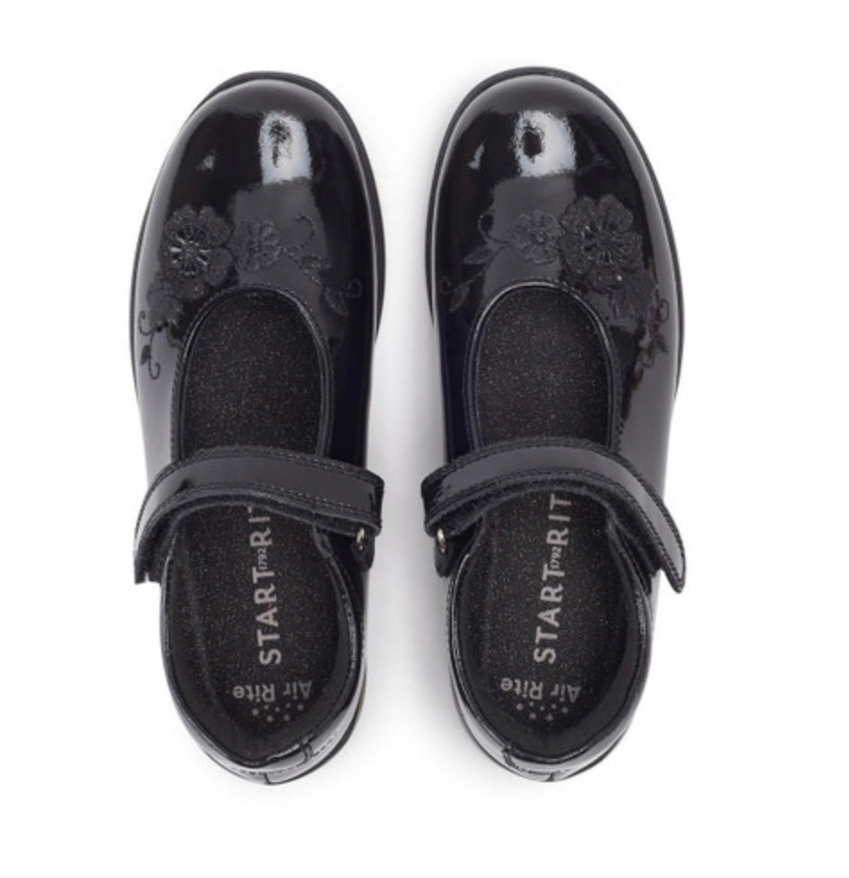 Startrite Wish Patent School Shoe 2800 F Fit Footwear UK10 KIDS / Black,UK11 KIDS / Black,UK11.5 KIDS / Black,UK12 KIDS / Black,UK12.5 KIDS / Black,UK13 KIDS / Black,UK13.5 KIDS / Black,UK1 KIDS / Black,UK1.5 KIDS / Black,UK2 KIDS / Black