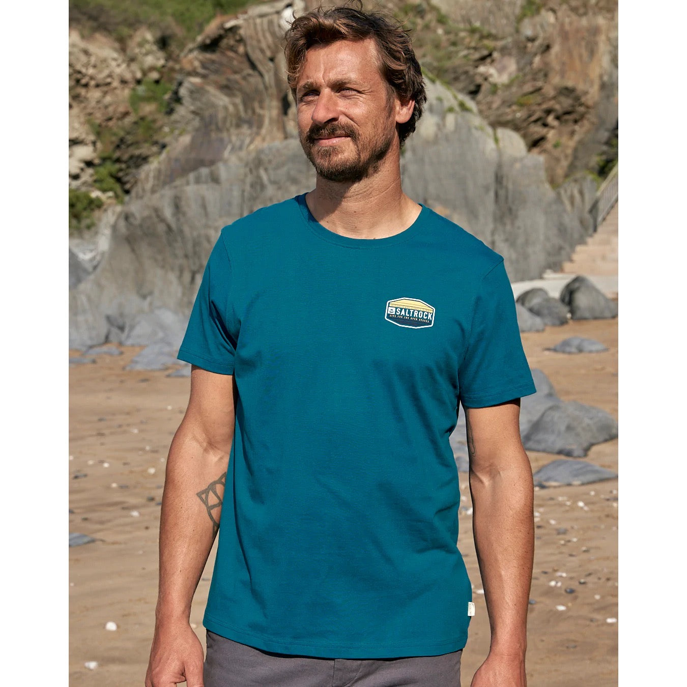 Saltrock Mens Deck T-Shirt Tsb12202019 Blue Clothing SMALL ADULT / Blue,MEDIUM ADULT / Blue