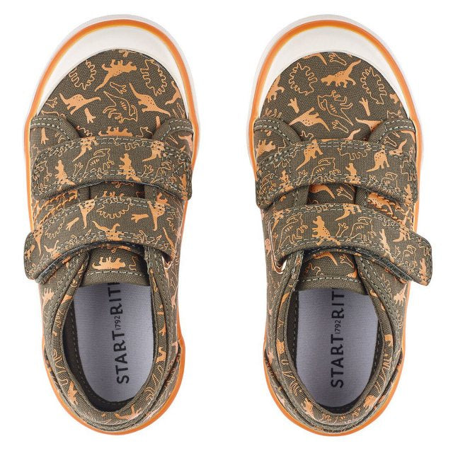 Startrite Jurassic Khaki Dino Canvas 6177 Footwear UK4 INFANT / Khaki,UK5 INFANT / Khaki,UK6 INFANT / Khaki,UK7 INFANT / Khaki,UK8 INFANT / Khaki,UK9 KIDS / Khaki,UK10 KIDS / Khaki,UK11 KIDS / Khaki,UK12 KIDS / Khaki,UK13 KIDS / Khaki,UK1 KIDS / Khaki