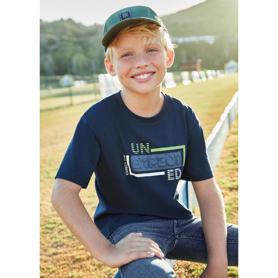 Mayoral Older Boys T-Shirt 6069 Unexpected Clothing 10YRS / Navy,12YRS / Navy,14YRS / Navy,16YRS / Navy