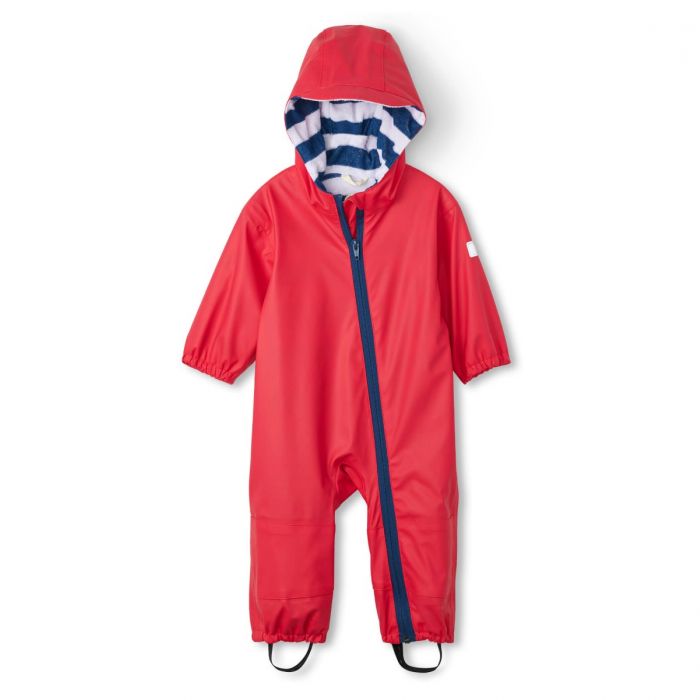 Hatley Red Terry Lined Baby Bundler Clothing 9-12M / Red,12-18M / Red,18-24M / Red,2-3YRS / Red