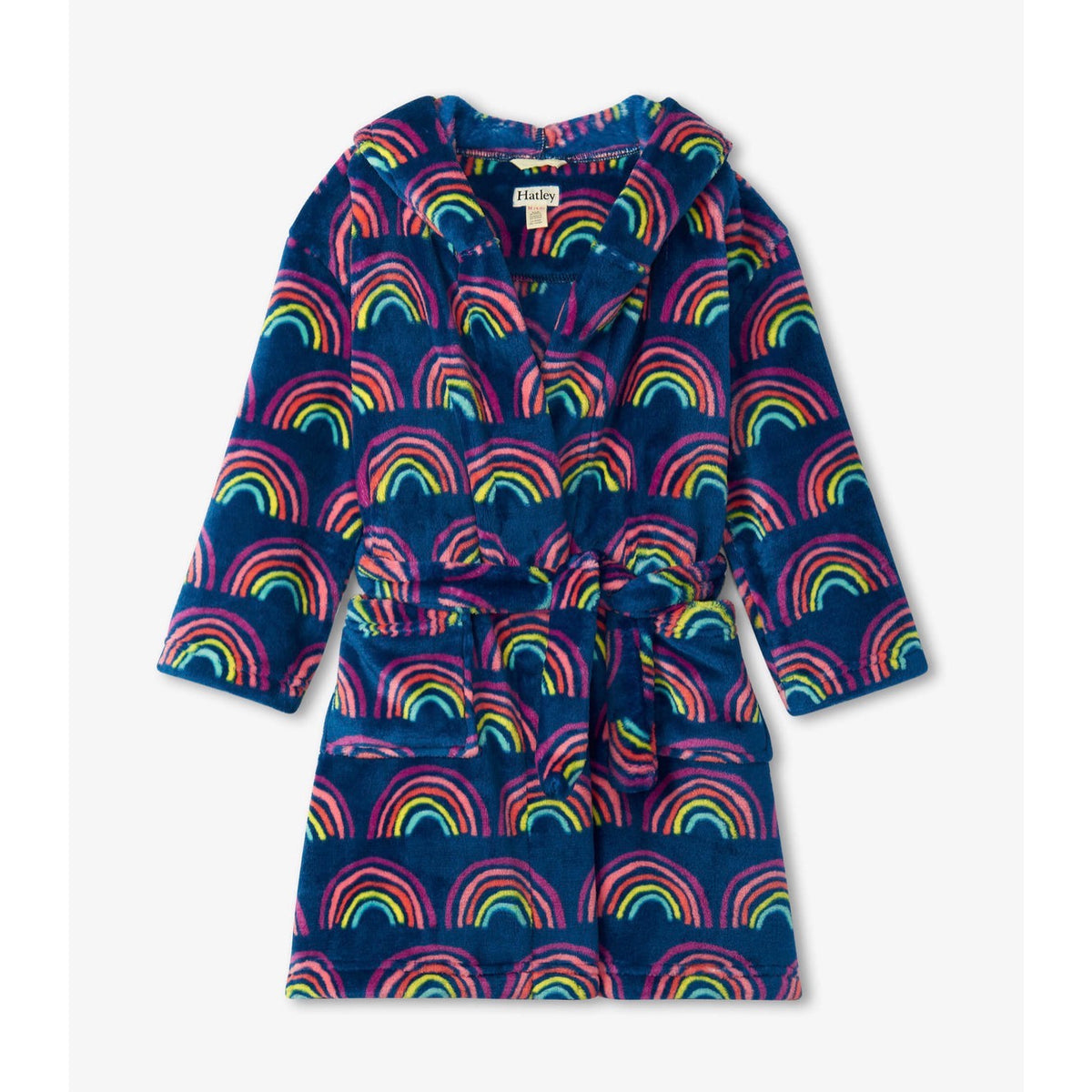 Hatley Rainbow Dressing Gown F22rdk225 Clothing 2-3YRS / Blue,4-5YRS / Blue,6-7YRS / Blue,8-9YRS / Blue