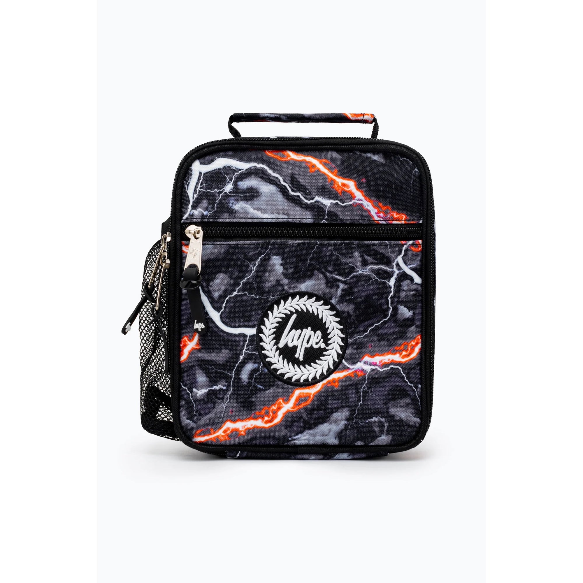 Hype Black Smokey Storm Lunch Bag Zumh637 Accessories ONE SIZE / Black