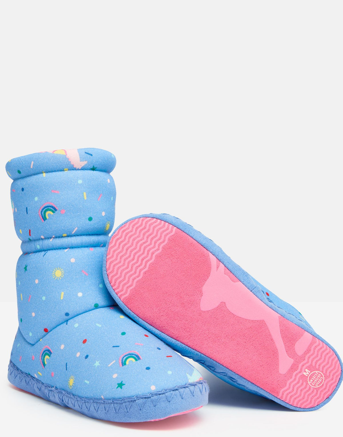 Joules Padabout Horse Slippers 218575 Footwear UK 8-9 / Blue,UK 10-11 / Blue,UK 12-13 / Blue,UK 1-2 / Blue,UK 3-4 / Blue