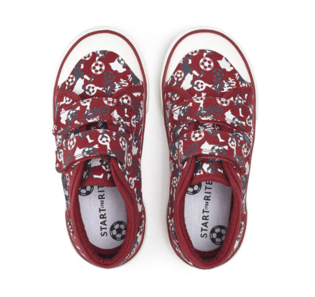 Startrite Kickabout Canvas Shoes 6200 Footwear UK6 INFANT / Red,UK7 INFANT / Red,UK8 INFANT / Red,UK9 KIDS / Red,UK10 KIDS / Red,UK11 KIDS / Red,UK12 KIDS / Red,UK13 KIDS / Red,UK1 KIDS / Red