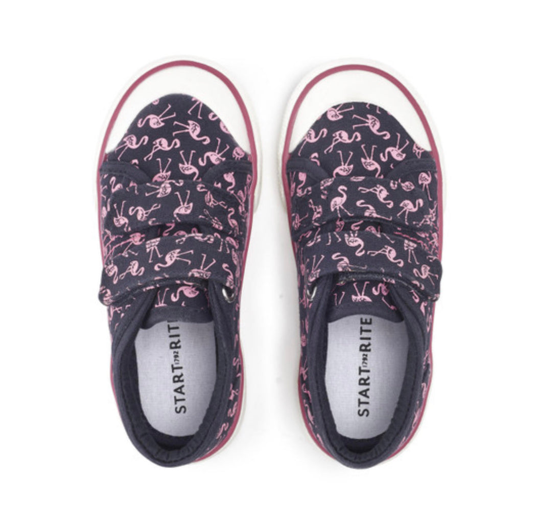 Flamingo shop canvas shoes