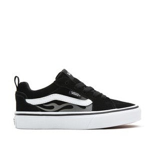 Vans Boys Filmore Vn0a3mvp3rv1 Black Suede Flame Footwear UK13 EU31 / Black,UK1 EU32 / Black,UK2 EU33 / Black,UK3 EU35 / Black,UK4 EU36.5 / Black,UK5 EU38 / Black,UK6 EU39 / Black