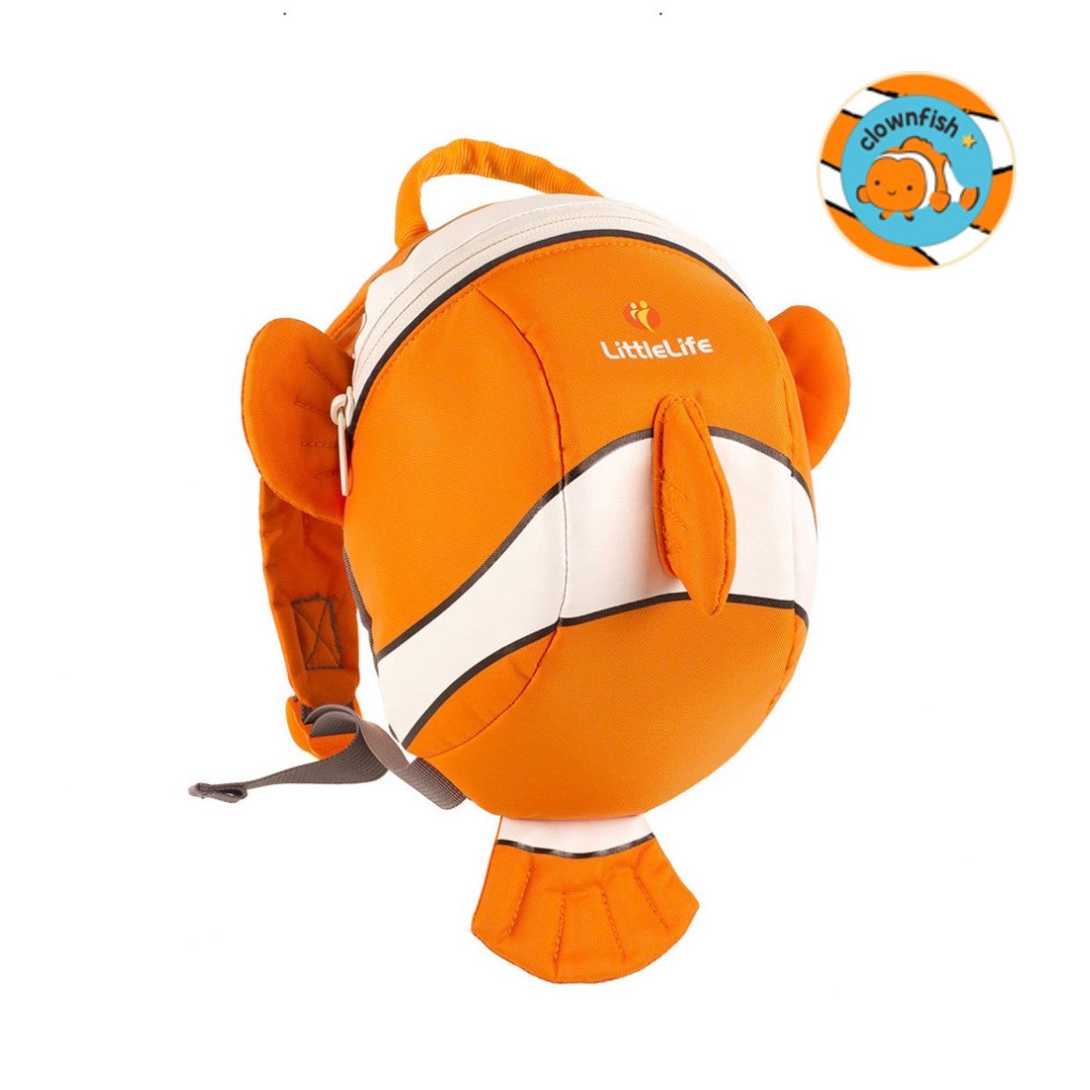 Littlelife Clownfish Toddler Backpack L10810 Accessories ONE SIZE / Orange