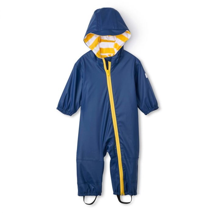 Hatley Navy Terry Lined Baby Bundler Clothing 9-12M / Navy,12-18M / Navy,18-24M / Navy,2-3YRS / Navy