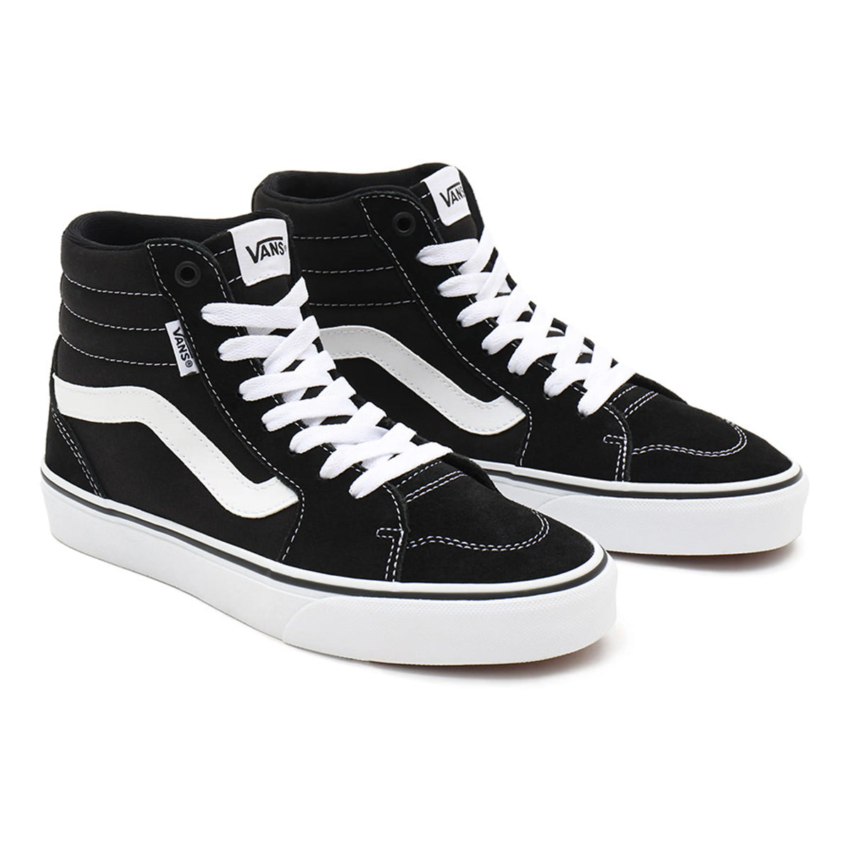 Vans Mens Filmore Hi Vn0a5hzliju1 Footwear UK6 EU39 / Black,UK7 EU40.5 / Black,UK8 EU42 / Black,UK9 EU43 / Black,UK10 EU44.5 / Black,UK11 EU46 / Black,UK12 EU47 / Black