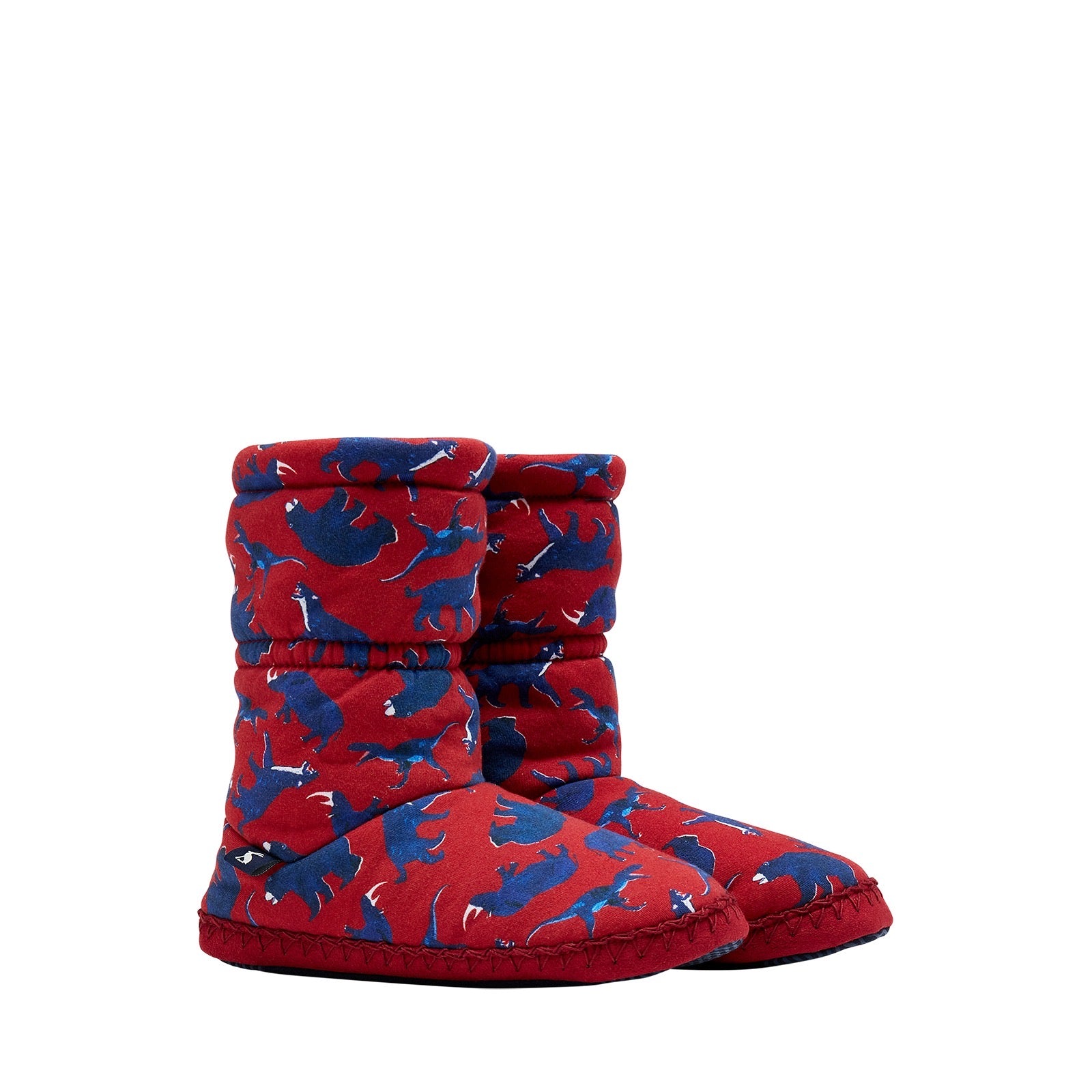 Joules Red Beasts Padabout Slippers 216679 Footwear UK 8-9 / Red,UK 10-11 / Red,UK 12-13 / Red,UK 1-2 / Red,UK 3-4 / Red