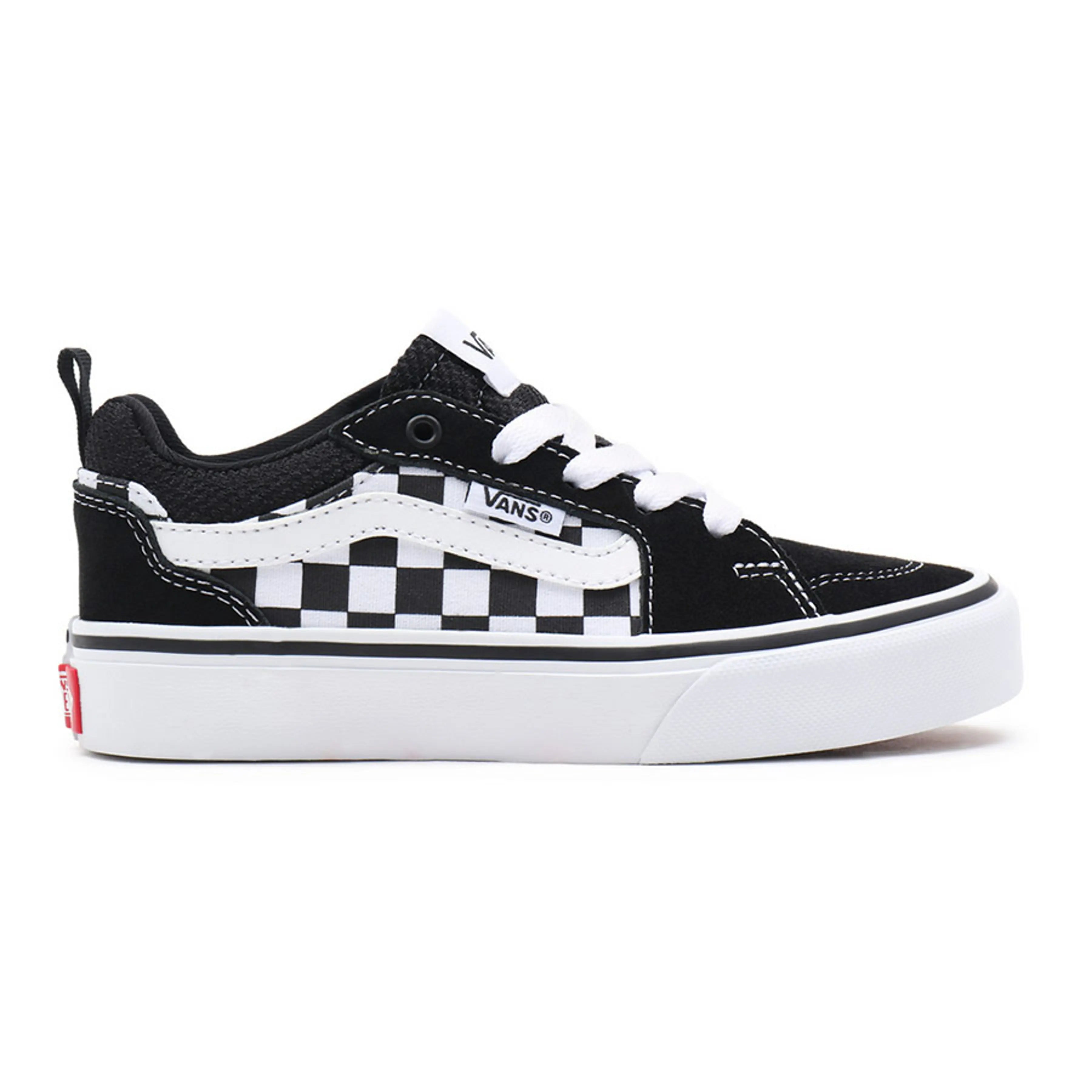 Black and white vans youth hotsell