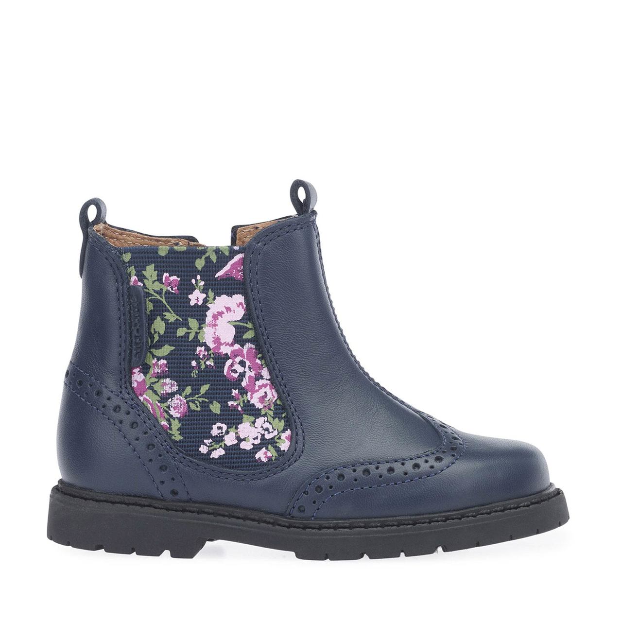 Startrite Girls Navy Floral Chelsea Boot Footwear UK10 KIDS / Navy,UK11 KIDS / Navy,UK12 KIDS / Navy,UK13 KIDS / Navy,UK1 KIDS / Navy,UK2 KIDS / Navy,UK3 KIDS / Navy