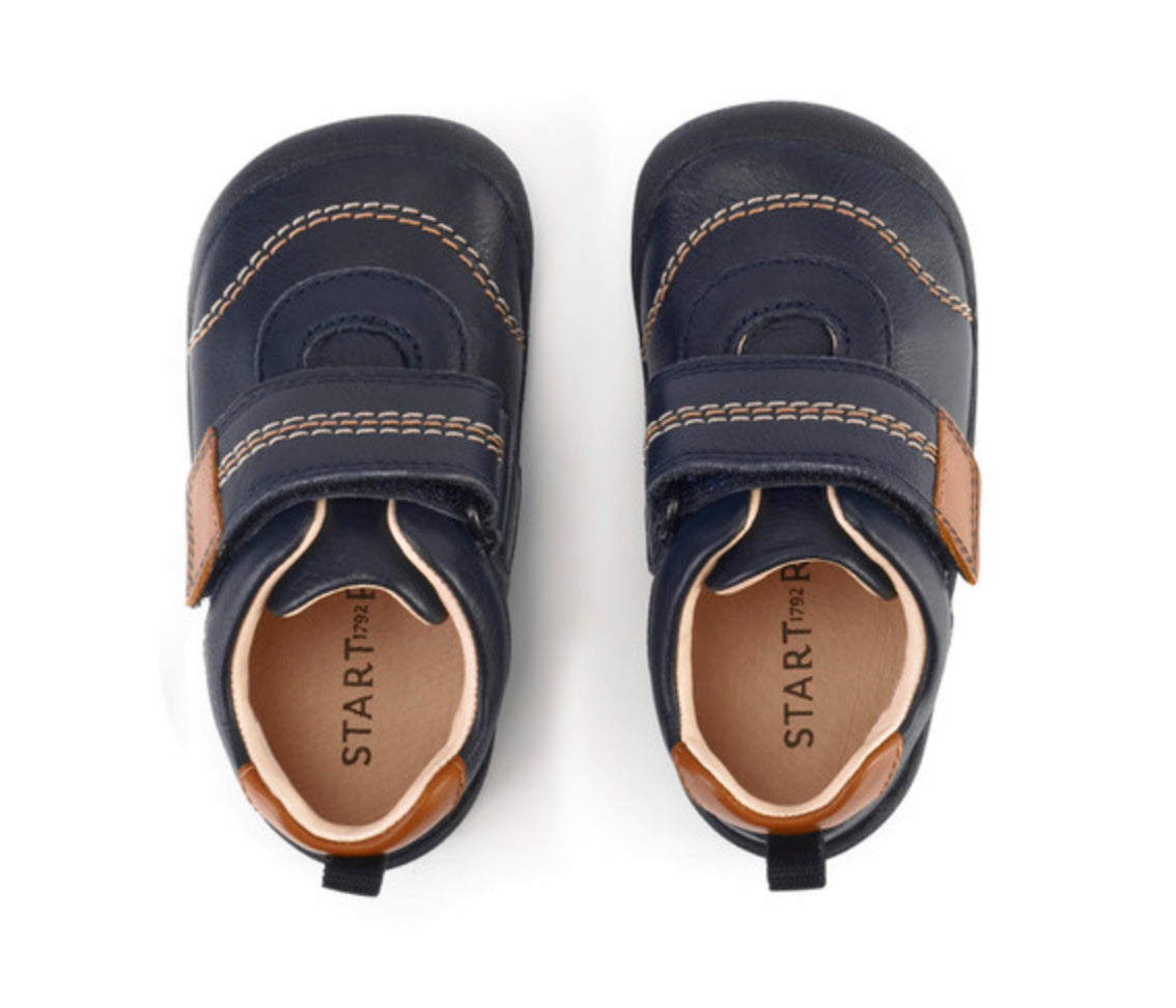 Startrite Footprint 0769 Navy Tan F Fit Footwear UK4 INFANT / Navy,UK5 INFANT / Navy,UK6 INFANT / Navy