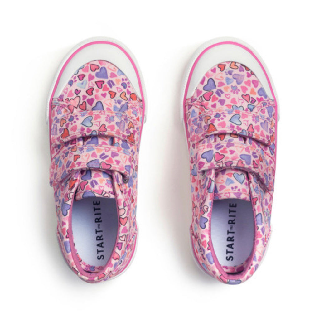 Startrite Loveheart Canvas Shoes 6193 Footwear UK4 INFANT / Pink,UK5 INFANT / Pink,UK6 INFANT / Pink,UK7 INFANT / Pink,UK8 INFANT / Pink,UK9 KIDS / Pink,UK10 KIDS / Pink,UK11 KIDS / Pink,UK12 KIDS / Pink,UK13 KIDS / Pink,UK1 KIDS / Pink