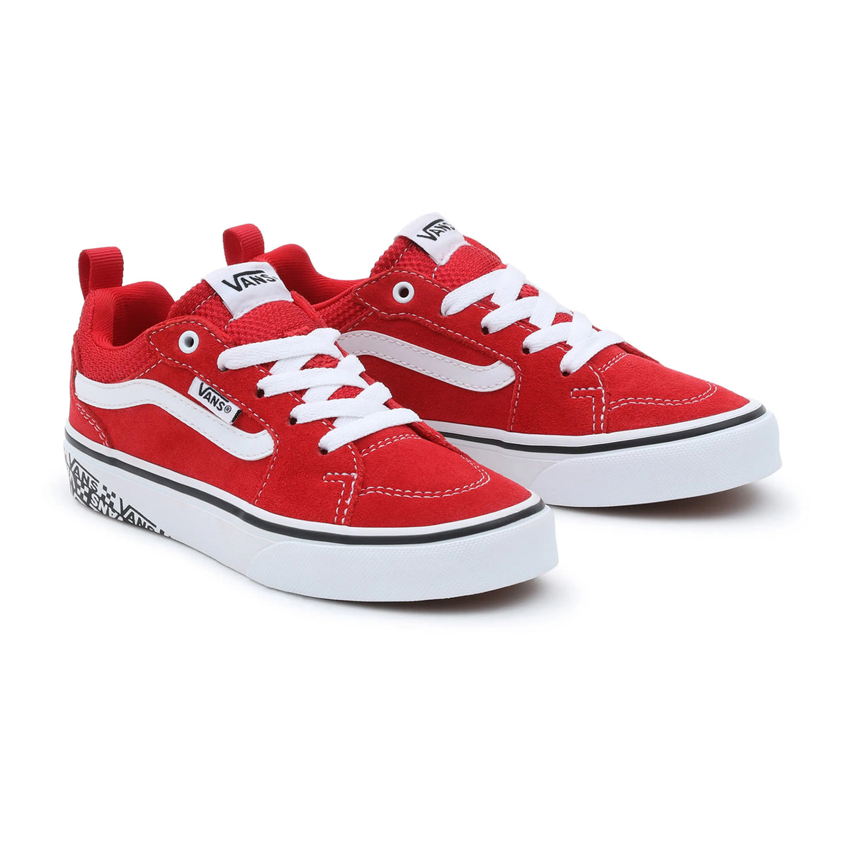 Vans Youth Filmore Sidewall Vn0a3mvpy521 Footwear UK12 EU30 / Red,UK13 EU31 / Red,UK1 EU32 / Red,UK2 EU33 / Red,UK3 EU35 / Red,UK4 EU36.5 / Red,UK5 EU38 / Red,UK6 EU39 / Red