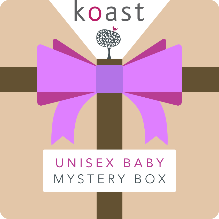 Koast Unisex Baby Mystery Box Clothing 0-3M / Natural,3-6M / Natural