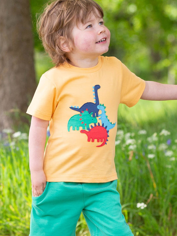 yellow t shirt for toddler boy