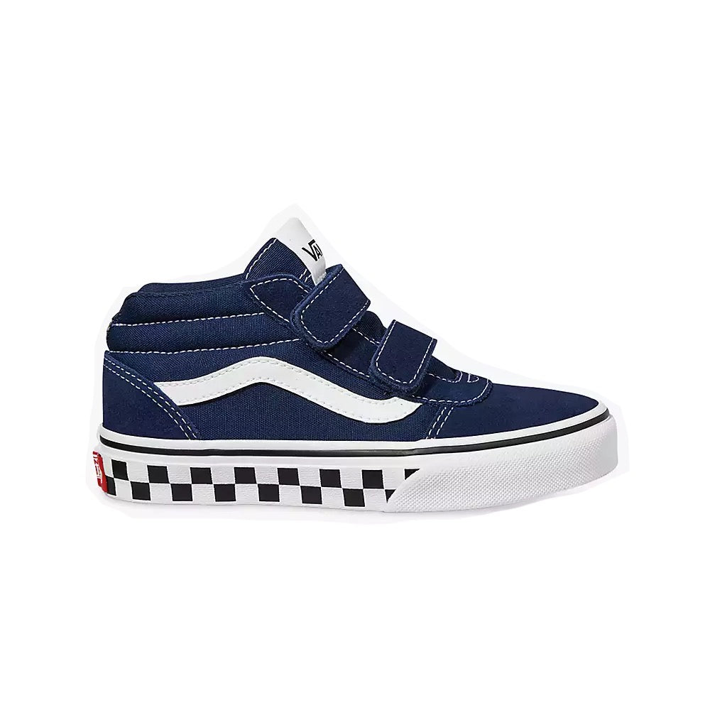 Vans Ward Mid Checker Sidewall Vn0a5hz9lkz1 Footwear UK12 EU30 / Blue,UK13 EU31 / Blue,UK1 EU32 / Blue,UK2 EU33 / Blue,UK3 EU35 / Blue,UK4 EU36.5 / Blue,UK5 EU38 / Blue,UK6 EU39 / Blue