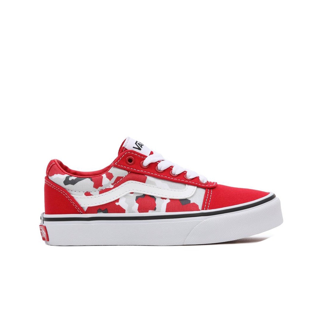 Vans Youth Ward Primary Camo Vn0a5kr6bby1 Footwear UK2 EU33 / Red,UK3 EU35 / Red,UK4 EU36.5 / Red,UK5 EU38 / Red,UK6 EU39 / Red