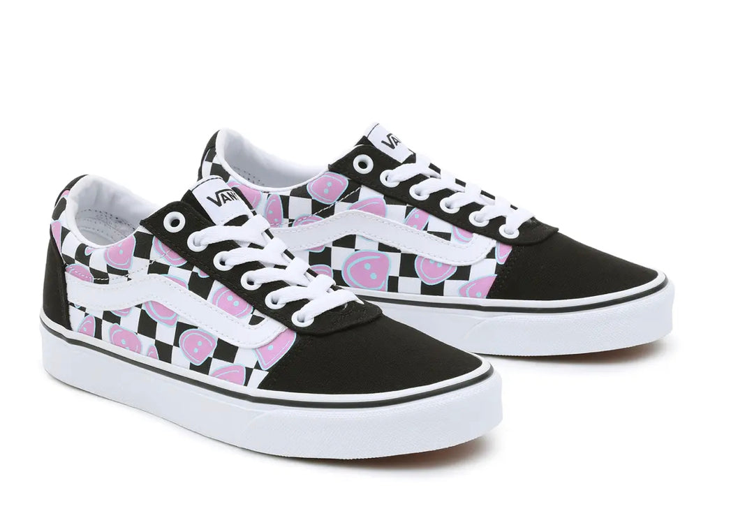 Vans Womens Ward Happy Checkerboard Vn0a5jlmjbw1