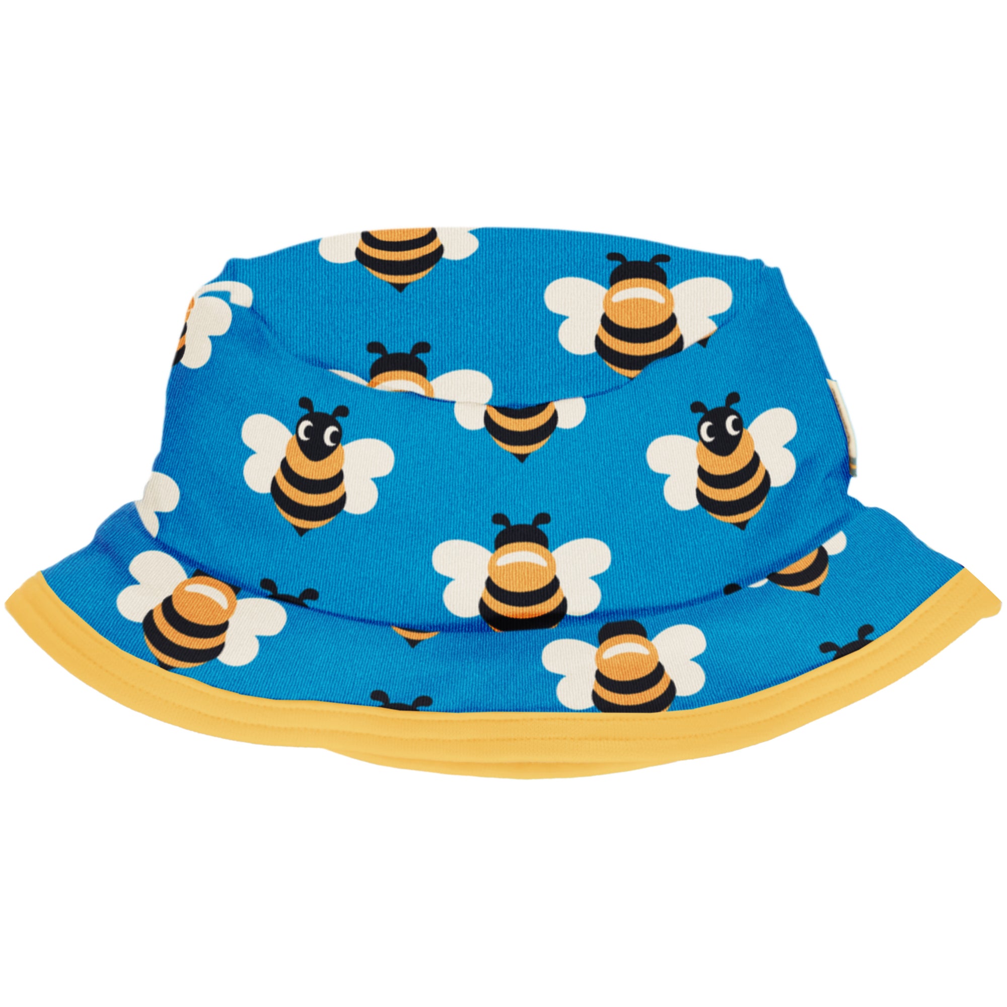Maxomorra Picnic Bee Sun Hat Clothing 44/46 CM / Blue,48/50 CM / Blue,52/54 CM / Blue,41CM / Blue