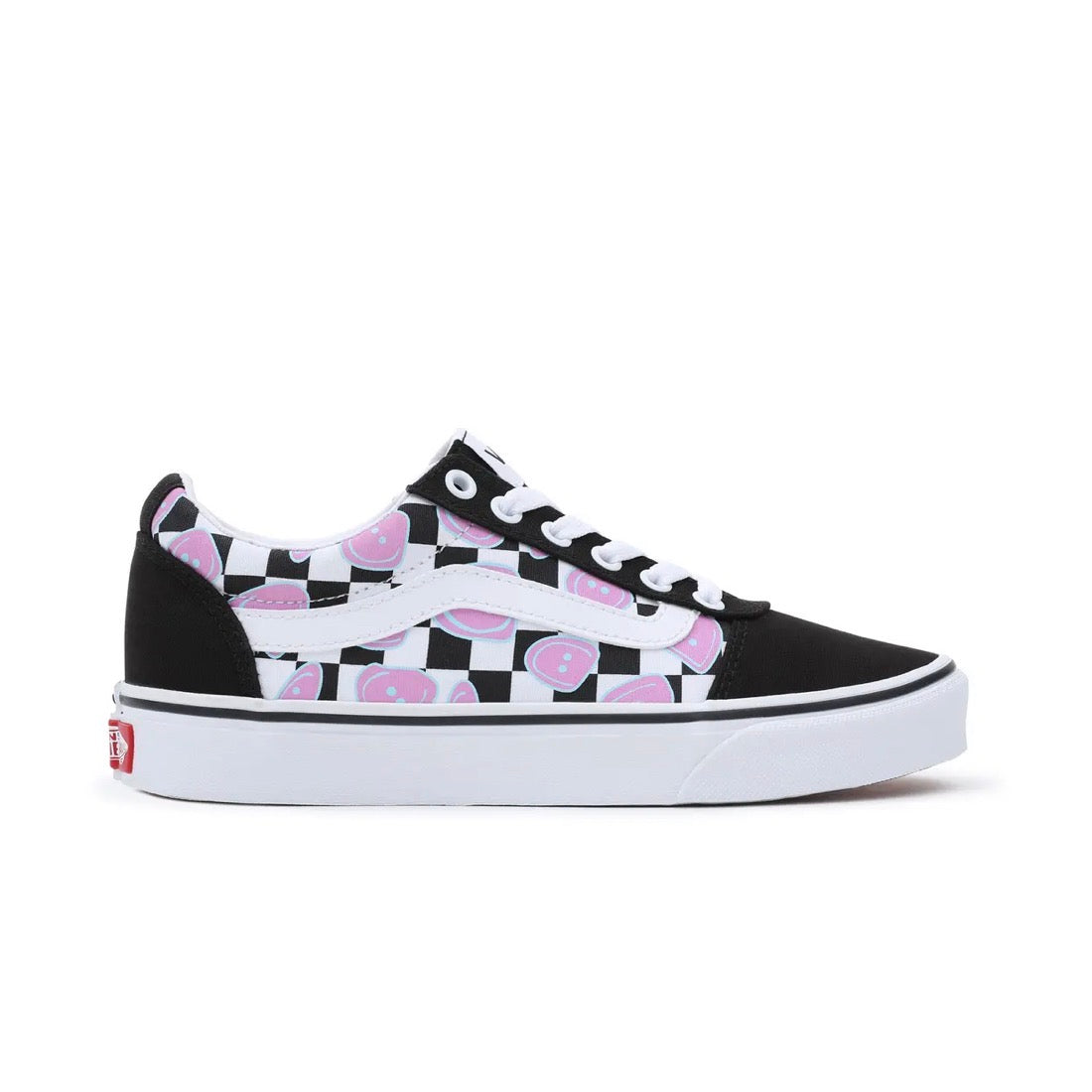 checkerboard vans womens