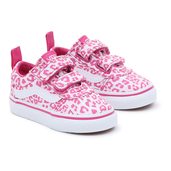 Pink cheetah print vans sales