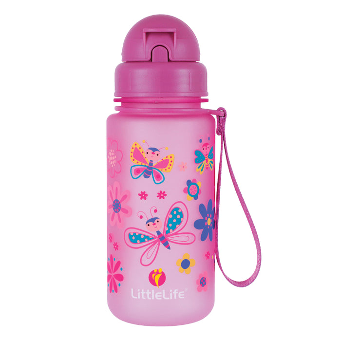 Littlelife Animal Water Bottle L15060 Butterfly Accessories ONE SIZE / Pink