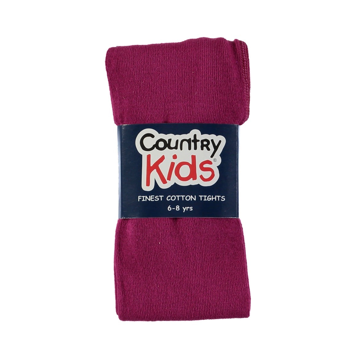 Country Kids Plain Tights Plum Clothing 1-3YRS / Plum,3-5YRS / Plum,6-8YRS / Plum,9-11YRS / Plum