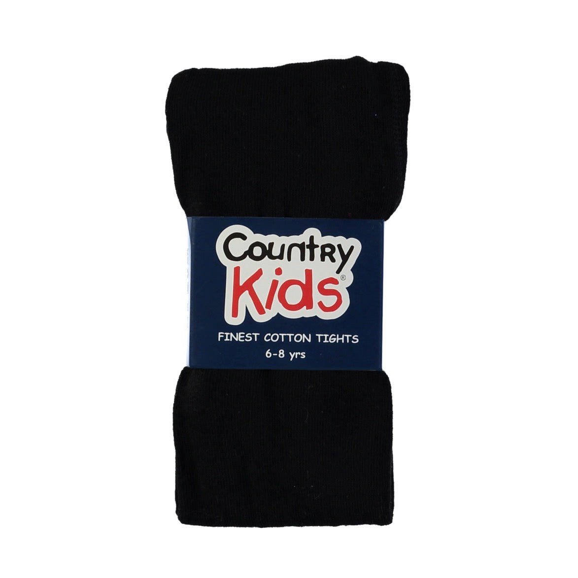 Country Kids Plain Tights Black Clothing 3-5YRS / Black,6-8YRS / Black,9-11YRS / Black,12-15YRS / Black
