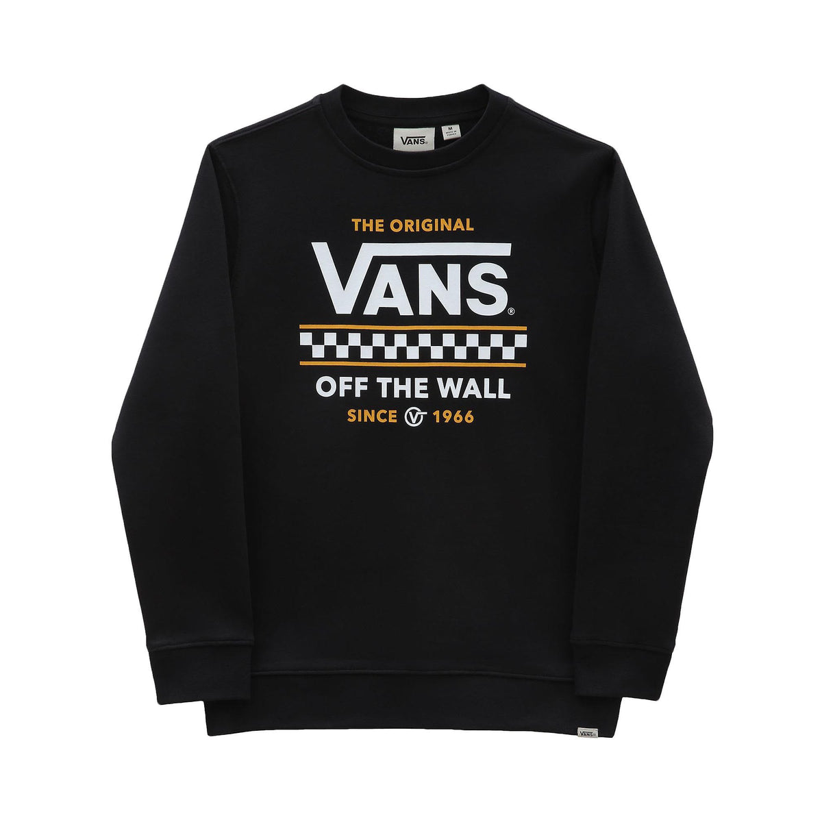 Vans Youth Stackton Crew Vn0a7y4oblk1 Clothing 11-12YRS / Black,13-14YRS / Black,15-16YRS / Black