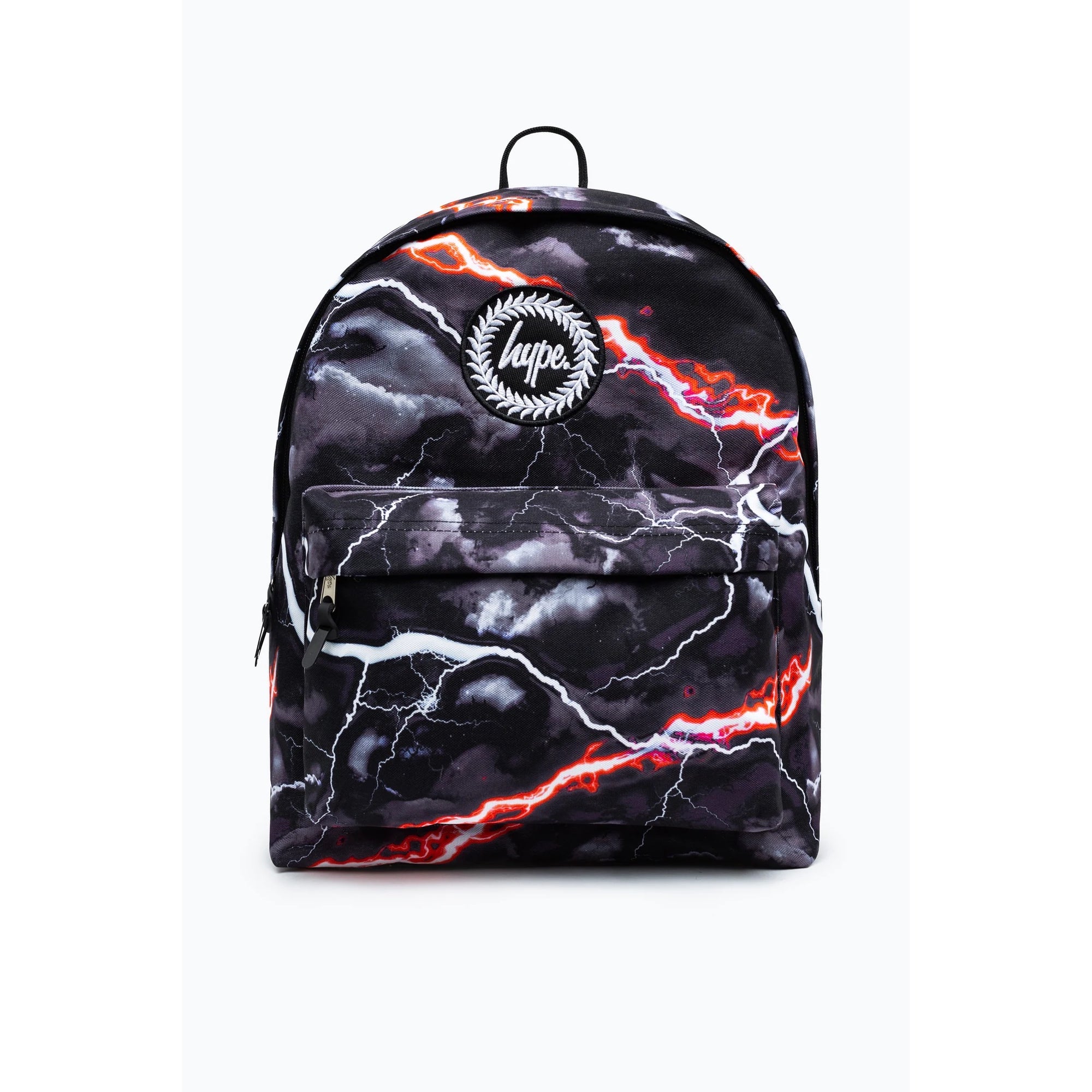 Hype Black Smokey Storm Backpack Zumh616 Accessories ONE SIZE / Black