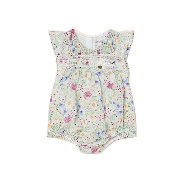 Mayoral Baby Girls Playsuit 1690 Clothing 2-4M / Multi,4-6M / Multi,6-9M / Multi,12M / Multi,18M / Multi