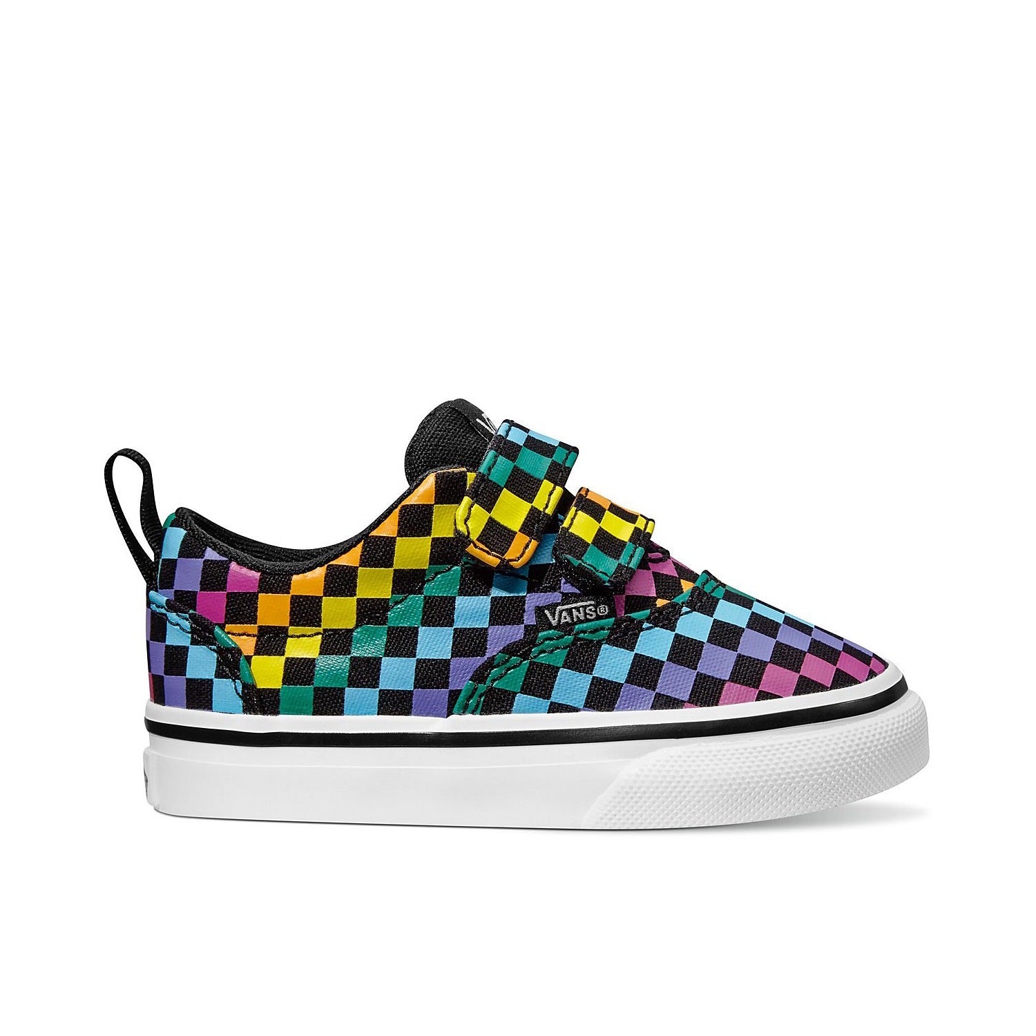 What to wear on sale with rainbow checkered vans