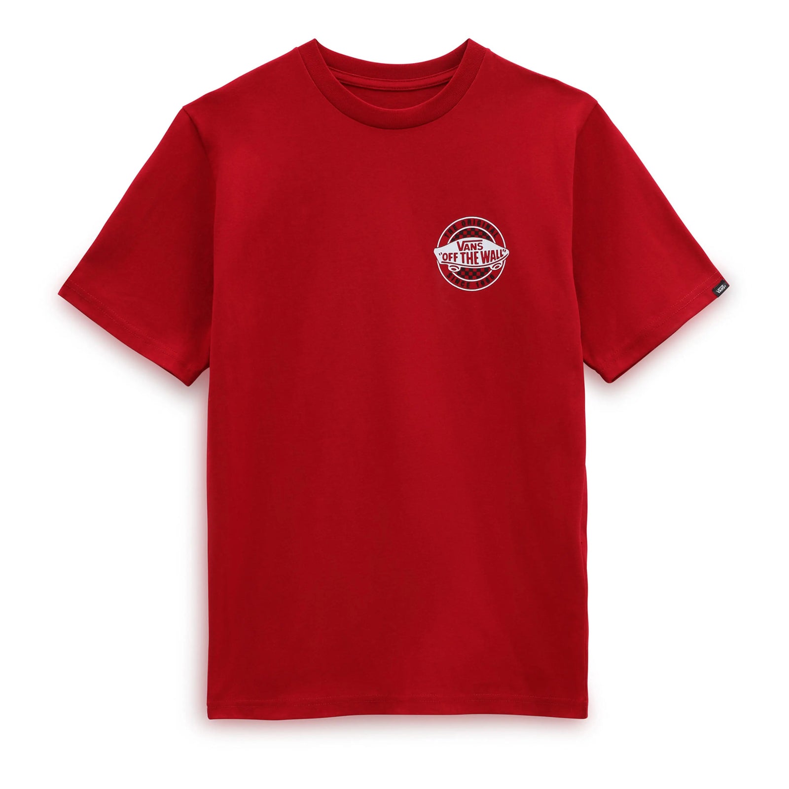 Vans Youth Otw Og66 T-Shirt Vn0009b2car Red Clothing 10-11YRS / Red,12-13YRS / Red,14-15YRS / Red