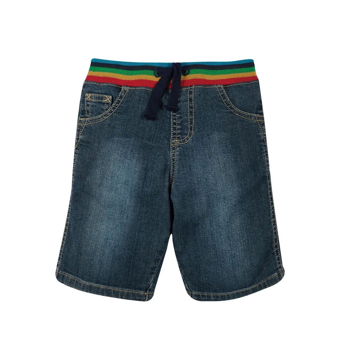 Frugi Dorian Denim Shorts Shs102mwd Clothing 3-4YRS / Mid Denim,4-5YRS / Mid Denim,5-6YRS / Mid Denim,6-7YRS / Mid Denim,7-8YRS / Mid Denim,8-9YRS / Mid Denim,9-10YRS / Mid Denim