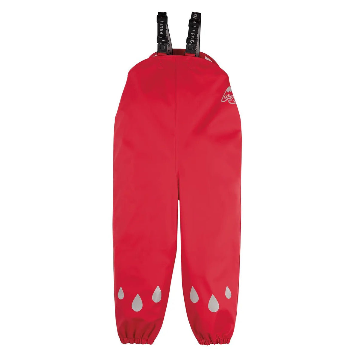 Frugi Puddle Buster Dungaree Bta101tue Red Clothing 2-3YRS / Red,3-4YRS / Red,4-5YRS / Red,5-6YRS / Red,6-7YRS / Red,7-8YRS / Red,1-2 YRS / Red