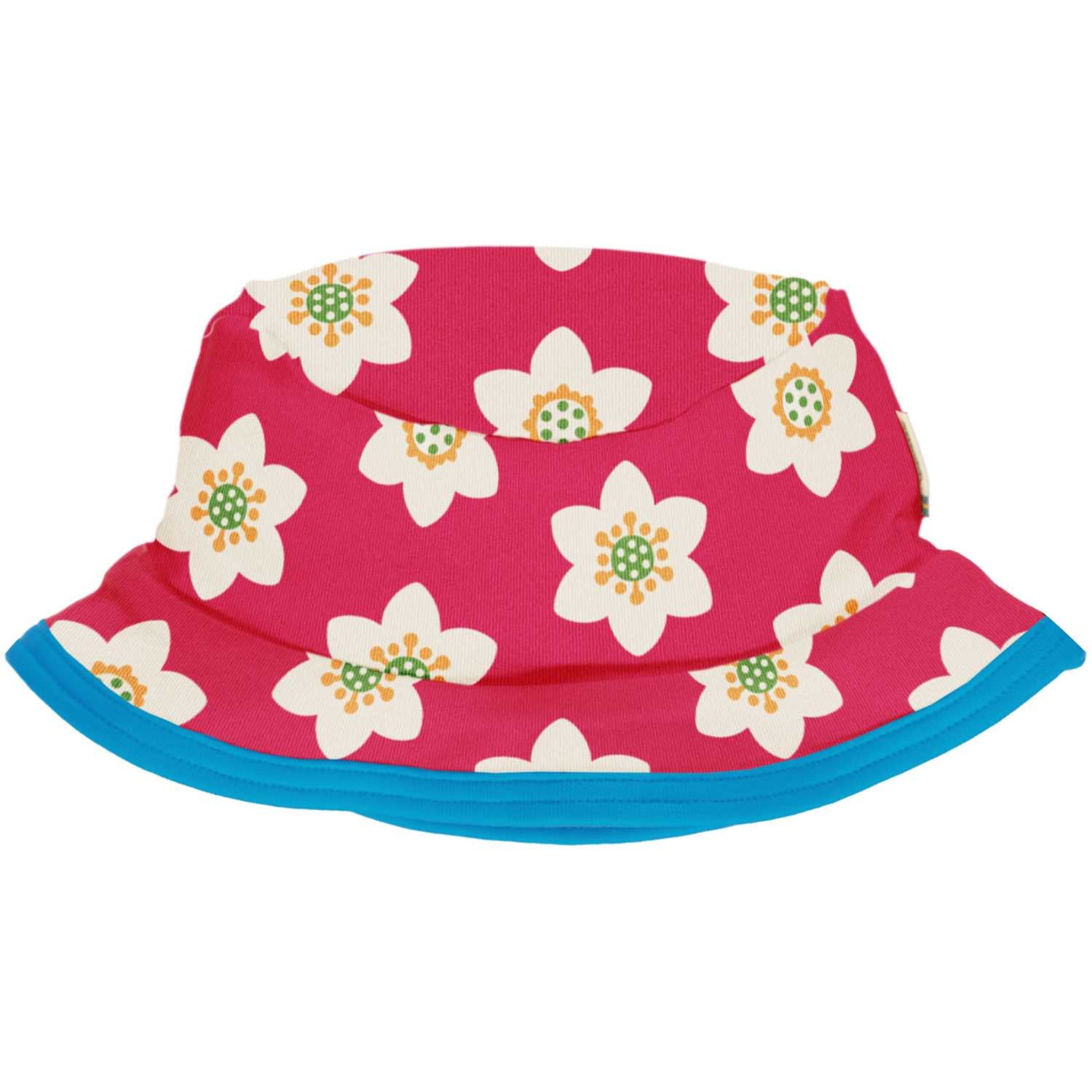 Maxomorra Party Anemone Sun Hat Clothing 44/46 CM / Pink,48/50 CM / Pink,52/54 CM / Pink