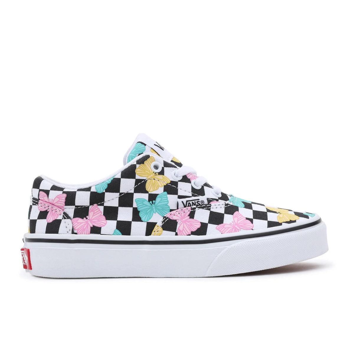 Vans Girls Doheny Vn0a5jlsjbw1 Butterfly Checkerboard Footwear UK11 EU28 / Multi,UK12 EU30 / Multi,UK13 EU31 / Multi,UK1 EU32 / Multi,UK2 EU33 / Multi,UK3 EU35 / Multi,UK4 EU36.5 / Multi,UK5 EU38 / Multi