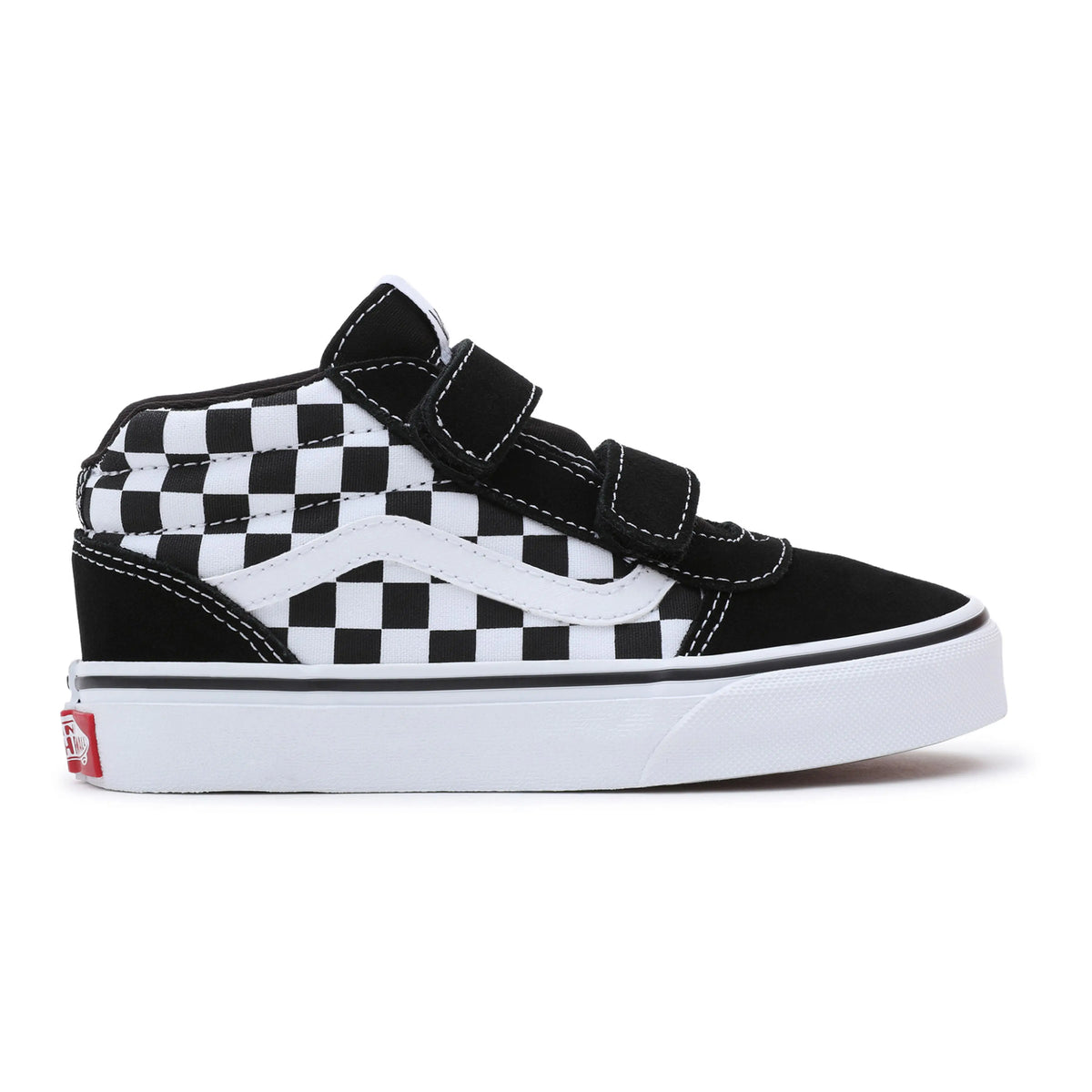 Vans Ward Mid Checker Vn0a5hz9ba21 Black White Footwear UK10 EU27 / Black,UK11 EU28 / Black,UK12 EU30 / Black,UK13 EU31 / Black,UK1 EU32 / Black,UK2 EU33 / Black,UK3 EU35 / Black,UK4 EU36.5 / Black