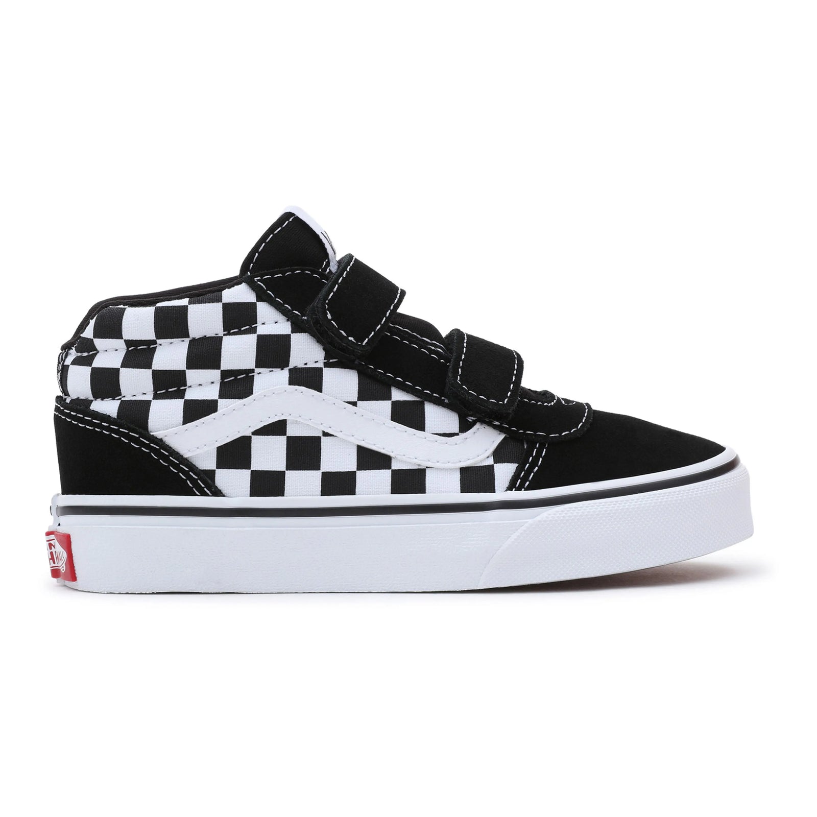 Vans Ward Mid Checker Vn0a5hz9ba21 Black White Footwear UK10 EU27 / Black,UK11 EU28 / Black,UK12 EU30 / Black,UK13 EU31 / Black,UK1 EU32 / Black,UK2 EU33 / Black,UK3 EU35 / Black,UK4 EU36.5 / Black