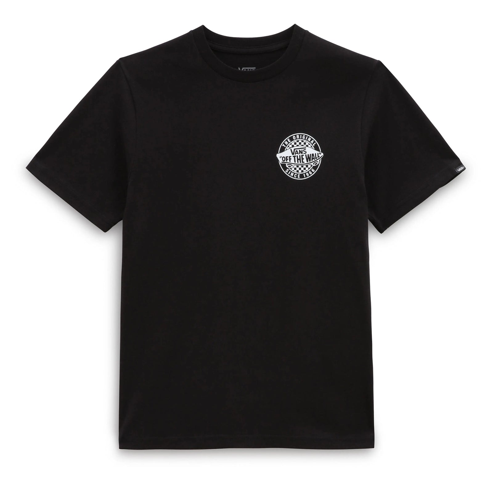Vans Youth Otw Og66 T-Shirt Vn0009b2blk1 Black Clothing 10-11YRS / Black,12-13YRS / Black,14-15YRS / Black