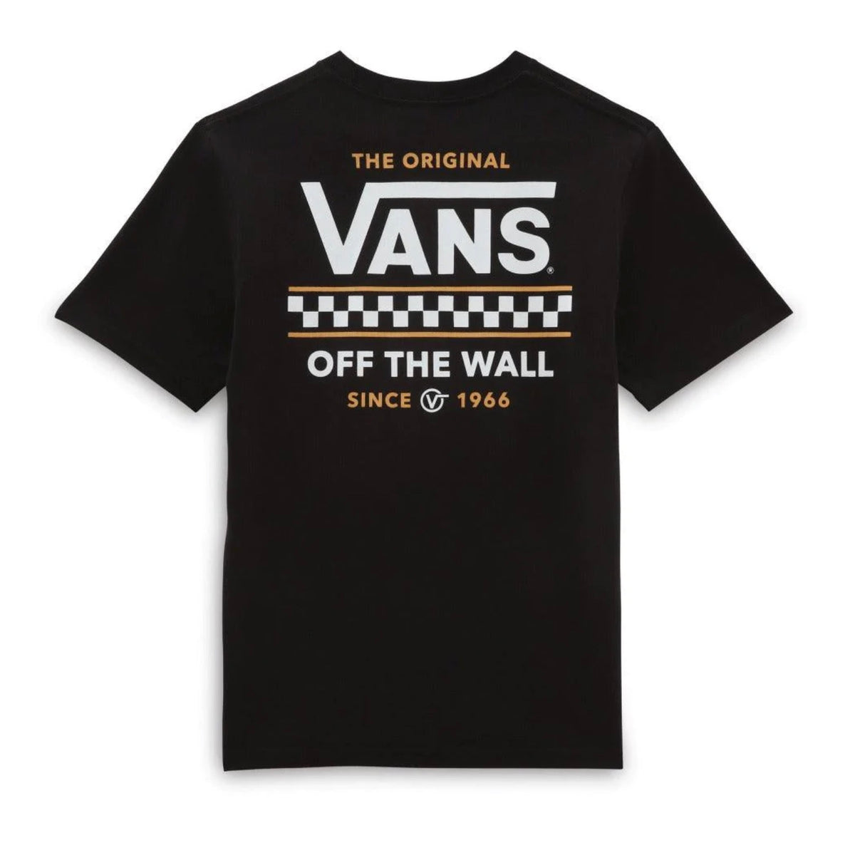 Vans Youth Stackton T-Shirt Vn0a7y4gblk1 Clothing 11-12YRS / Black,13-14YRS / Black,15-16YRS / Black