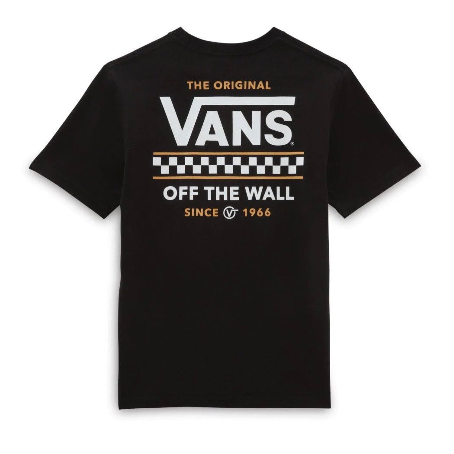 Vans Youth Stackton T-Shirt Vn0a7y4gblk1 Clothing 11-12YRS / Black,13-14YRS / Black,15-16YRS / Black